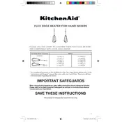 KitchenAid KHMFEB2 Mixer manual cover