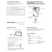 Davis 6834 Sensor manual cover