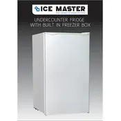 Daewoo Ice Master SDA1801 Refrigerator manual cover