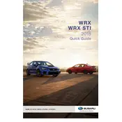 Subaru WRX 2018 Sports Car