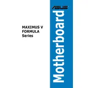 ASUS MAXIMUS V FORMULA-THUNDERFX Motherboard manual cover