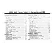 GMC Yukon 2008 manual cover