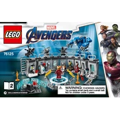 LEGO Avengers 76125-2 Construction Set manual cover