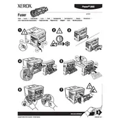 Xerox Phaser 3600 Fuser Install Printer manual cover