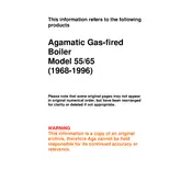 AGA G55 Boiler manual cover