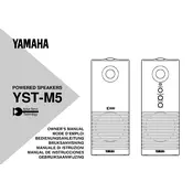 Yamaha YST-M5 Speaker manual cover