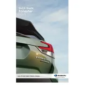 Subaru Forester 2019 manual cover