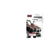 Bombardier Traxter Series 1999 Vehicle manual cover