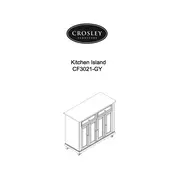 Crosley CF3021-GY Kitchen Island manual cover