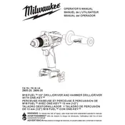 Milwaukee M18 Fuel 2805-20 Drill manual cover