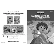 Fisher Price Mattel Smart Cycle Go Diego Go T6354 Toy manual cover