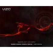 Vizio E190VA TV manual cover