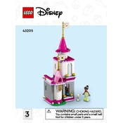 LEGO Disney Princess 43205-3 Construction Set manual cover