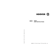 Hoover HGH 640 1 B manual cover