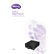 BenQ LU9715 manual cover