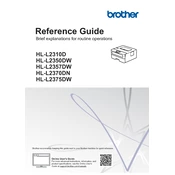 Brother HL-L2310D manual cover