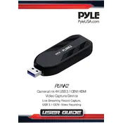 Pyle PLINK2 Capture Card manual cover