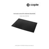 Caple DD931BK Hob manual cover