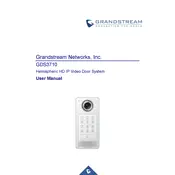 Grandstream GDS3710 Door System manual cover