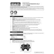 Sealey STR006 Dolly manual cover