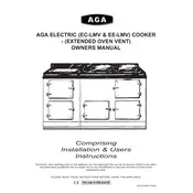 AGA Electric EC-LMV Cooker manual cover