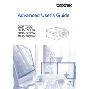 Brother DCP-T300 manual cover