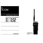 Icom IC-X2A Transceiver manual cover