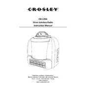 Crosley CR1120A Radio manual cover