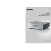 Yamaha CD-S2100 Disc Player