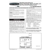 AGA Rayburn 480AG CF Cooker manual cover