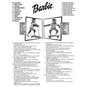 Fisher Price Mattel Barbie Switchboard B1613 Toy manual cover