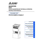 Mitsubishi FR-CC2-H400K-P Inverter manual cover