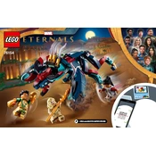 LEGO Eternals 76154 Construction Set manual cover