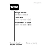 Toro 51815 Trimmer manual cover