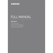 Samsung HW-MS750 Soundbar manual cover