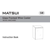 Matsui MWC348BE manual cover