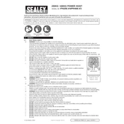 Sealey PH400.V4 Hoist manual cover