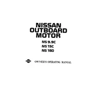 Nissan NS9.9C Outboard Motor manual cover