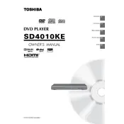 Toshiba SD4010KE DVD Player manual cover