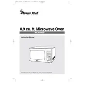 Magic Chef MCM990ST Microwave manual cover