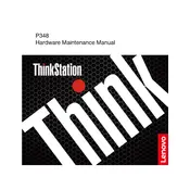 Lenovo ThinkStation P348 Workstation manual cover