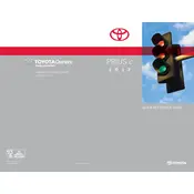 Toyota Prius C 2012 Hatchback manual cover