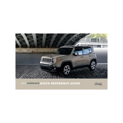 Jeep Renegade 2017 SUV manual cover