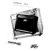 Peavey Express 112 S Amplifier manual cover