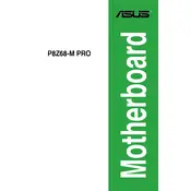 ASUS P8Z68-M PRO Motherboard manual cover