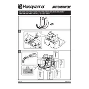 Husqvarna Automower 320 Charging Station Cable Lawn Mower manual cover