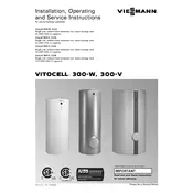 Viessmann Vitocell 300-V EVIA Series Storage Tank manual cover