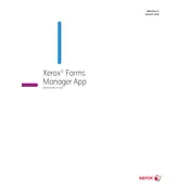 Xerox Forms Manager App Ver.1.0 Application manual cover