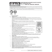 Sealey IWMH1500 Heater manual cover