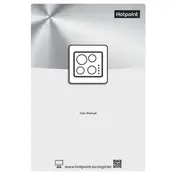 Hotpoint ACO 654 NE Hob manual cover